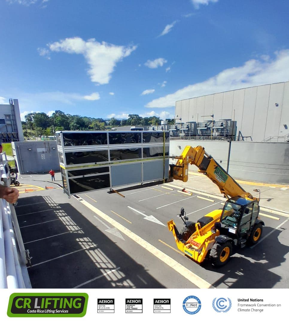¡Telehandler en acción!