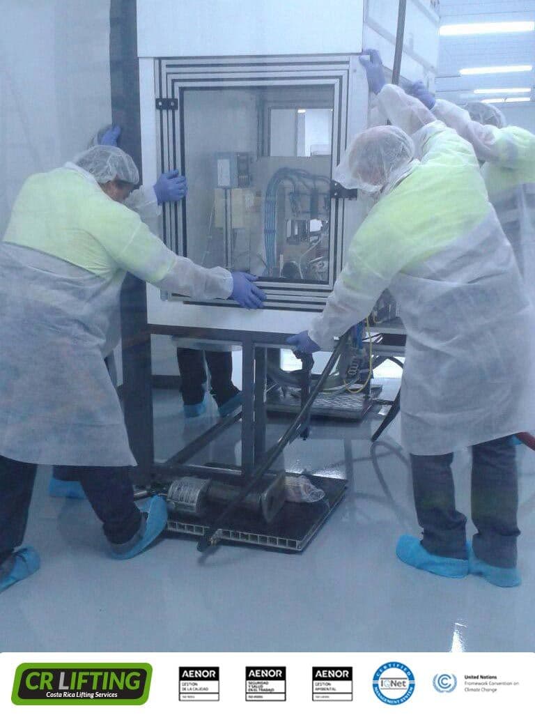 ¡Contamos con patines de aire de 52 toneladas!