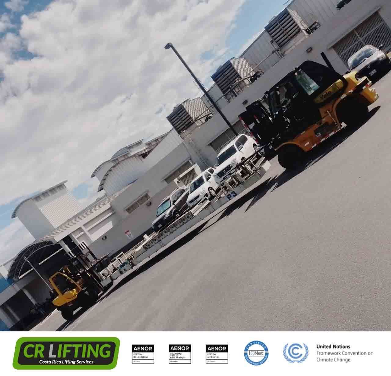 ¡Montacargas de 5 y 7 tons, en descarga doble!