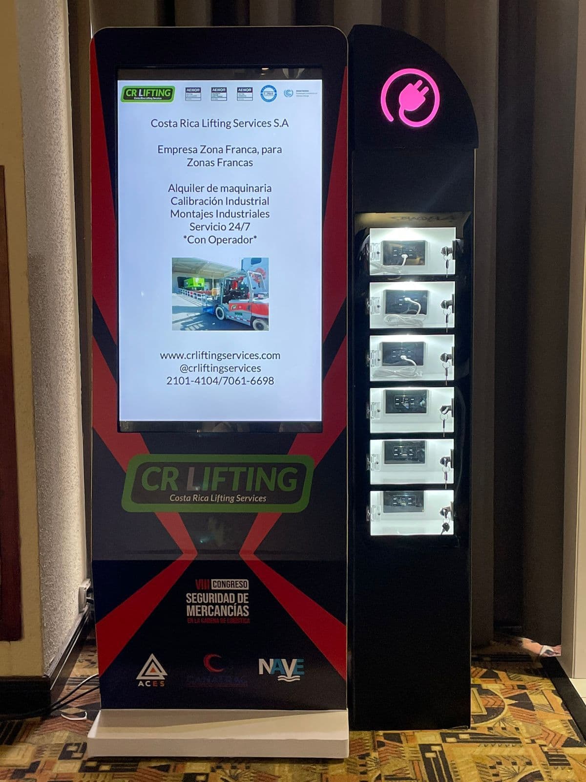 ¡Hoy estamos participando en el congreso de Seguridad de Mercancías!