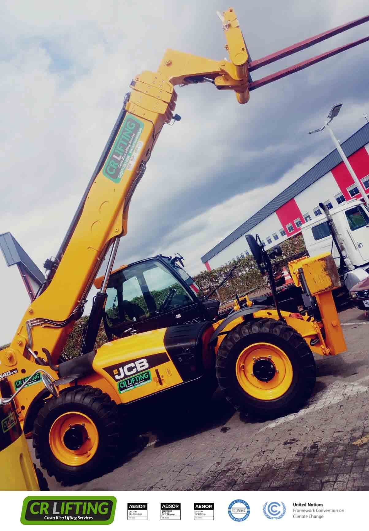 ¡Telehandlers, perfectos para alcanzar alturas incómodas!