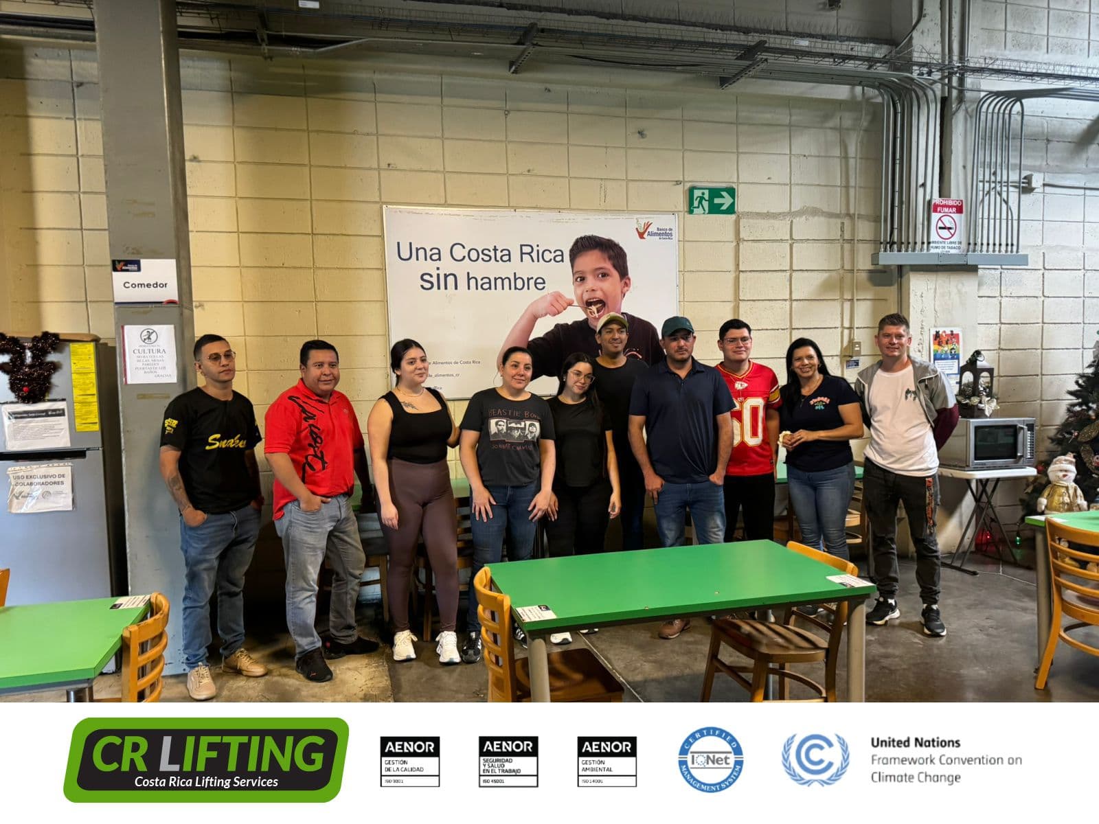 ¡Agradecemos a nuestros compañeros por haber participado en el último voluntariado del año!