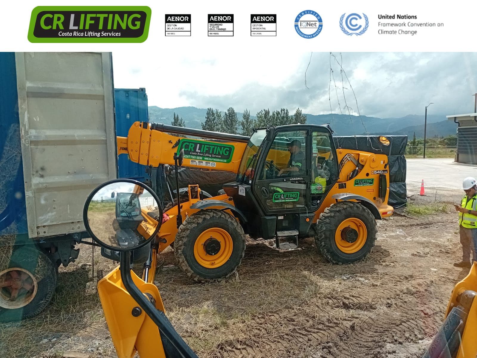 ¡Telehandlers, perfectos para terrenos y alturas incómodas!